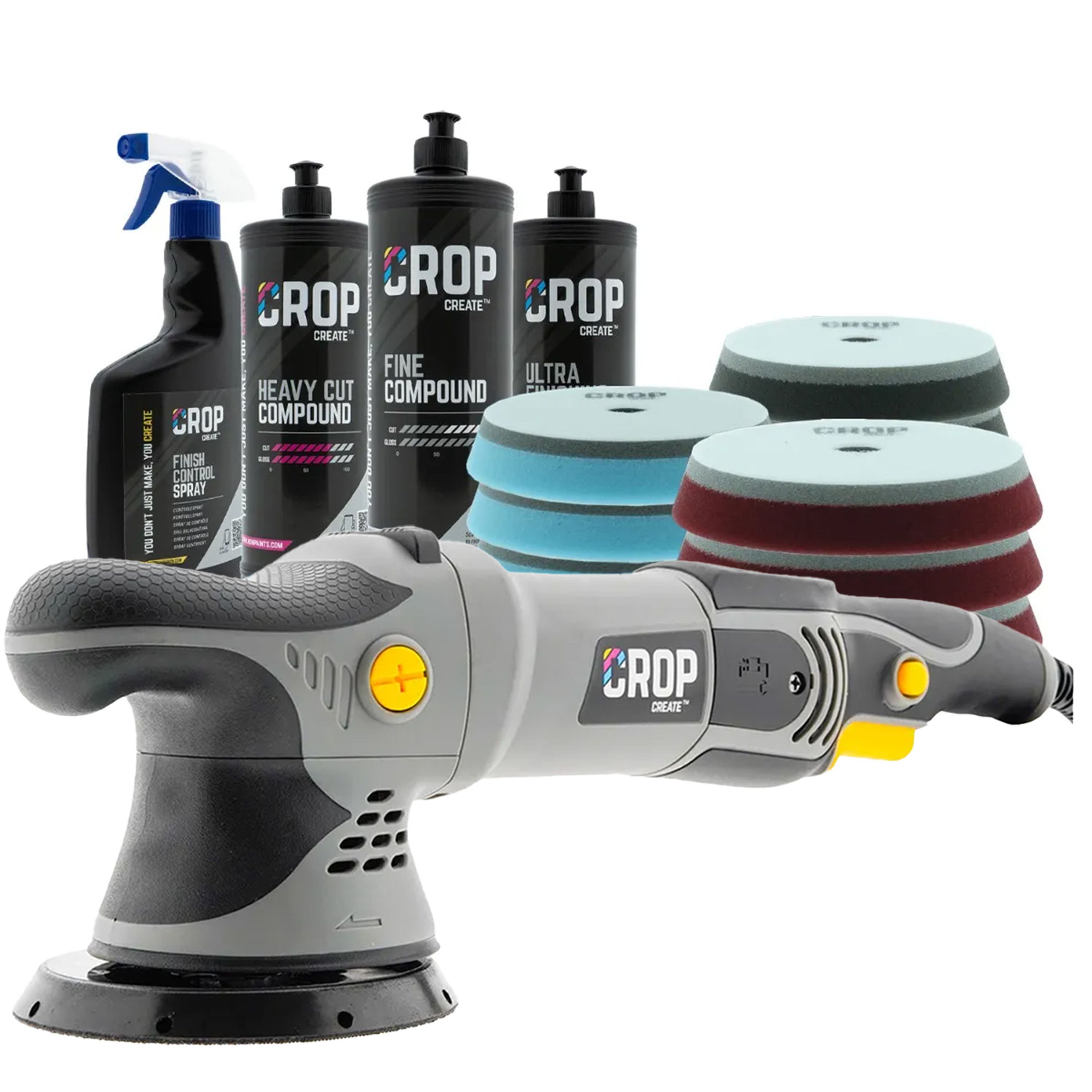 CROP Turbo X15 - Ultimate Polijstmachine Set Kopen? - CROP